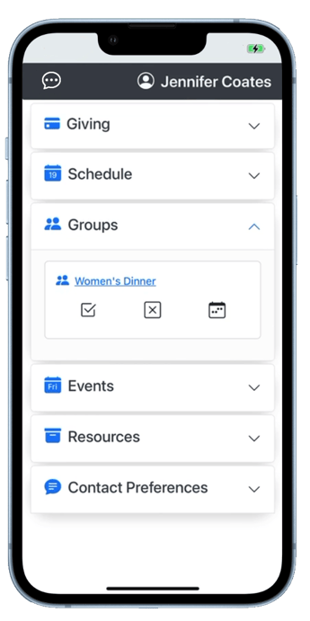 Groups Screen July 2024