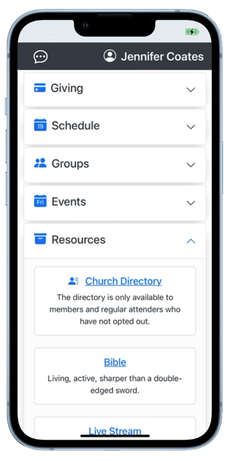 Resources Screen July 2024